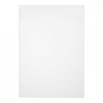 Menu Solutions MTDBL-57 Alumitique Two View Brushed Aluminum Menu Tent with Picture Corners - 5