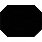 H. Risch, Inc. PLACEMATOCT16X11.375BLACK 16