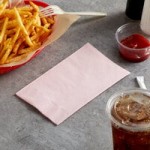 Choice Pink 2-Ply Customizable Beverage / Cocktail Napkin - 1,000/Case