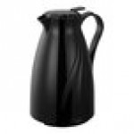 Service Ideas Twist 'N' Serv 67.6 oz. Black Plastic Insulated Coffee Carafe / Server with Push-Button Lid TNSPB2BL Service Ideas Twist 'N' Serv 67.6 oz. Black Plastic Insulated Coffee Carafe / Server with Push-Button Lid TNSPB2BL