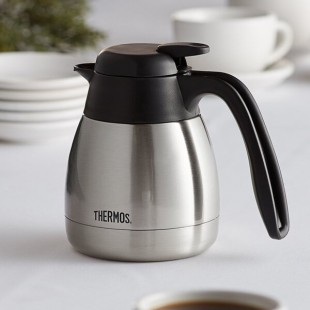 Thermos FN369 20 oz. Stainless Steel Vacuum Insulated Carafe with Push Button by Arc Cardinal Thermos FN369 20 oz. Stainless Steel Vacuum Insulated Carafe with Push Button by Arc Cardinal
