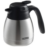 Thermos FN369 20 oz. Stainless Steel Vacuum Insulated Carafe with Push Button by Arc Cardinal Thermos FN369 20 oz. Stainless Steel Vacuum Insulated Carafe with Push Button by Arc Cardinal