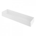 TableCraft CW4024W Contemporary Collection White 1 Qt. Straight Sided Bowl
