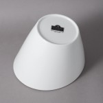 10 Strawberry Street WTR-9SLNTBWL Whittier 2 Qt. White Porcelain Tall Slant Bowl - 8/Case 10 Strawberry Street WTR-9SLNTBWL Whittier 2 Qt. White Porcelain Tall Slant Bowl - 8/Case