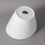 10 Strawberry Street WTR-9SLNTBWL Whittier 2 Qt. White Porcelain Tall Slant Bowl - 8/Case 10 Strawberry Street WTR-9SLNTBWL Whittier 2 Qt. White Porcelain Tall Slant Bowl - 8/Case