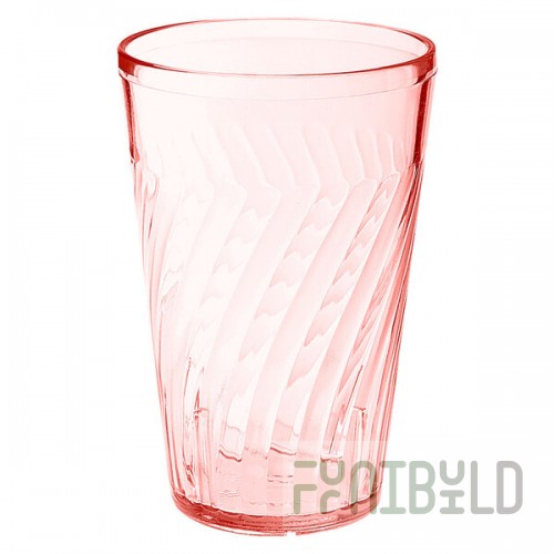 GET 2216-1-R Tahiti 16 oz. Red Customizable SAN Plastic Tumbler - 72/Case