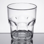 Carlisle 580807 Louis 8 oz. Clear SAN Plastic Tumbler - 4/Pack Carlisle 580807 Louis 8 oz. Clear SAN Plastic Tumbler - 4/Pack