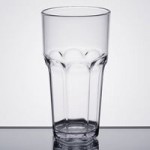 Carlisle 580807 Louis 8 oz. Clear SAN Plastic Tumbler - 4/Pack Carlisle 580807 Louis 8 oz. Clear SAN Plastic Tumbler - 4/Pack