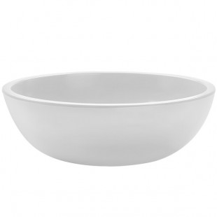 Elite Global Solutions M115R4 Belize Display White 4.75 Qt. Round Melamine Bowl Elite Global Solutions M115R4 Belize Display White 4.75 Qt. Round Melamine Bowl