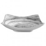 Elite Global Solutions D92SQ Van Gogh Taupe 44 oz. Square Melamine Bowl - 6/Case Elite Global Solutions D92SQ Van Gogh Taupe 44 oz. Square Melamine Bowl - 6/Case