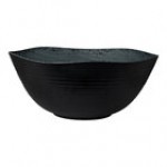 Creations Pompeii from Steelite International 13.5 Qt. Stone Melamine Round Bowl - 4/Case Creations Pompeii from Steelite International 13.5 Qt. Stone Melamine Round Bowl - 4/Case