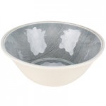 Carlisle 6400518 Grove 17 oz. Smoke Small Melamine Bowl - 12/Case