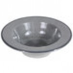 Carlisle 6400518 Grove 17 oz. Smoke Small Melamine Bowl - 12/Case