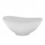 Elite Global Solutions M138OVNW Organic Bowls White Oval 3.25 Qt. Bowl