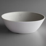 Carlisle 5311072 Ridge 8 oz. Soapstone Melamine Bouillon Bowl - 24/Case