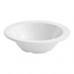 Acopa Foundations 4 oz. Orange Narrow Rim Melamine Fruit Dish - 12/Case