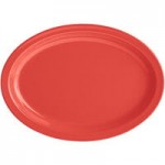 Acopa Foundations 4 oz. Orange Narrow Rim Melamine Fruit Dish - 12/Case
