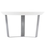 Rosseto SM279 Forme White Melamine Round Tray with 7