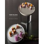 Rosseto SM279 Forme White Melamine Round Tray with 7