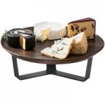 Rosseto SM279 Forme White Melamine Round Tray with 7