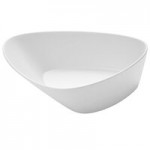 Rosseto SM279 Forme White Melamine Round Tray with 7