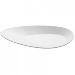 Rosseto SM279 Forme White Melamine Round Tray with 7