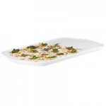 Rosseto SM279 Forme White Melamine Round Tray with 7