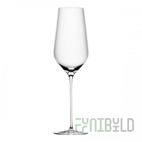 Nude Stem Zero Trio from Steelite International 9.75 oz. Flute Glass - 6/Case