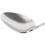 Bon Chef STS1103 18/10 Stainless Steel Extra Heavy Chambers Soup/Dessert Tasting Spoon - 12/Case