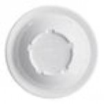 Acopa Foundations 4 oz. White Narrow Rim Melamine Fruit Dish - 12/Case