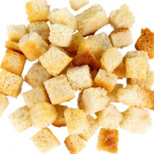 Fresh Gourmet 10 lb. Plain Cube Croutons Fresh Gourmet 10 lb. Plain Cube Croutons