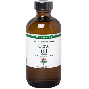 LorAnn Oils 4 fl. oz. All-Natural Clove Super Strength Flavor LorAnn Oils 4 fl. oz. All-Natural Clove Super Strength Flavor