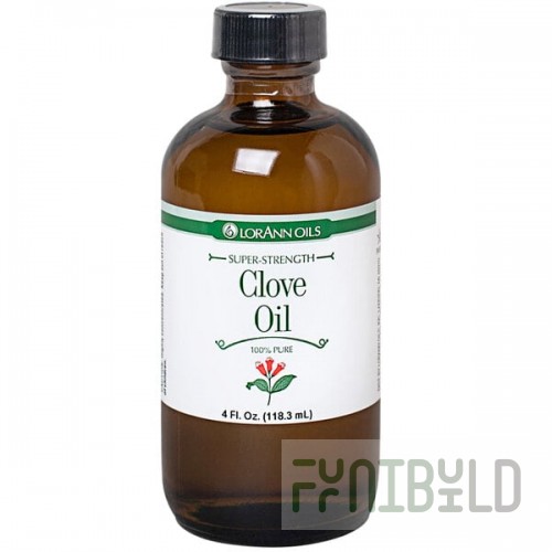 LorAnn Oils 4 fl. oz. All-Natural Clove Super Strength Flavor