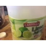 1 Gallon 100% Lime Juice - 4/Case