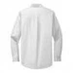 Port Authority S608 Unisex Customizable White / Light Stone Long Sleeve Wrinkle-Resistant Easy-Care Dress Shirt - 2X