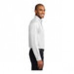 Port Authority S608 Unisex Customizable White / Light Stone Long Sleeve Wrinkle-Resistant Easy-Care Dress Shirt - 2X