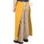Intedge Gold Poly-Cotton Bistro Apron with 2 Pockets - 38 Intedge Gold Poly-Cotton Bistro Apron with 2 Pockets - 38