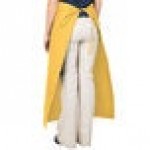 Intedge Gold Poly-Cotton Bistro Apron with 2 Pockets - 38 Intedge Gold Poly-Cotton Bistro Apron with 2 Pockets - 38