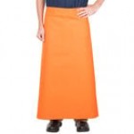 Intedge Gold Poly-Cotton Bistro Apron with 2 Pockets - 38 Intedge Gold Poly-Cotton Bistro Apron with 2 Pockets - 38