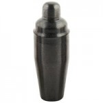 TableCraft 10562 1 oz. & 2 oz. Black Stainless Steel Japanese Jigger