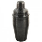 TableCraft 10562 1 oz. & 2 oz. Black Stainless Steel Japanese Jigger