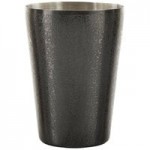 TableCraft 10562 1 oz. & 2 oz. Black Stainless Steel Japanese Jigger