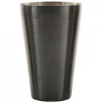 TableCraft 10562 1 oz. & 2 oz. Black Stainless Steel Japanese Jigger
