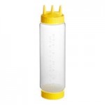 Vollrath Traex® 24 oz. Clear FIFO Squeeze Dispenser with Green Single Tip Cap and Base Cap Vollrath Traex® 24 oz. Clear FIFO Squeeze Dispenser with Green Single Tip Cap and Base Cap