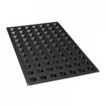 Silikomart SQ007 70 Compartment Mini Muffins Silicone Baking Mold - 1 7/8