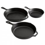 Lodge 5-Piece Pre-Seasoned Cast Iron Cookware Set - Includes 8