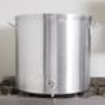 Vollrath 68691 Wear-Ever Classic Select 100 Qt. Heavy Duty Aluminum Stock Pot with Faucet