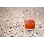 Anchor Hocking 91016AHG18 5 oz. Measuring Glass with Red Print and Graduations