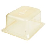 Vollrath 9026410 Super Pan® 1/2 Size Amber High Heat Plastic Food Pan - 6 Vollrath 9026410 Super Pan® 1/2 Size Amber High Heat Plastic Food Pan - 6