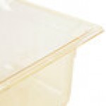 Vollrath 9026410 Super Pan® 1/2 Size Amber High Heat Plastic Food Pan - 6 Vollrath 9026410 Super Pan® 1/2 Size Amber High Heat Plastic Food Pan - 6